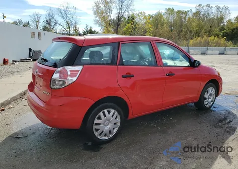 2007 Toyota Corolla Matrix Xr from USA, damaged, VIN 2T1KR32E27C643345